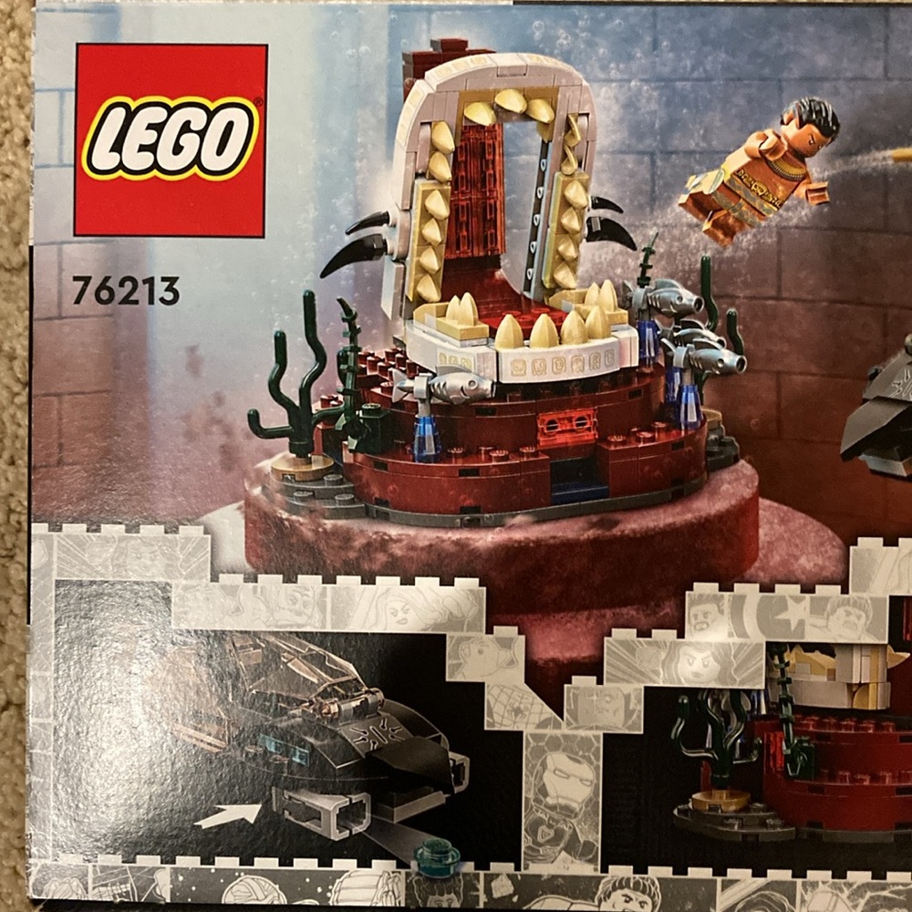 LEGO Black Panther Wakanda Forever King Namor’s Throne Room Set 76213 NWT - Picture 11 of 12